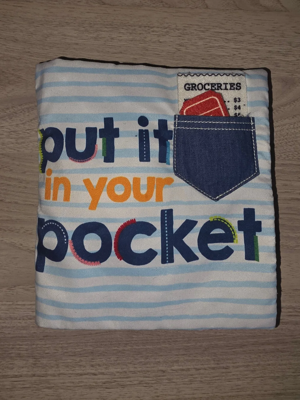 Mud Pie Blue Striped 